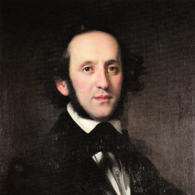 Felix Mendelssohn ein Jahr vor seinem Tod