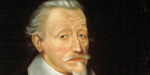 Porträt von Heinrich Schütz um 1660