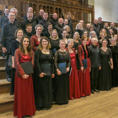 Konzertreisen führen den Orpheus Chor München ins In- und Ausland, wie hier in die Thomaskirche Leipzig