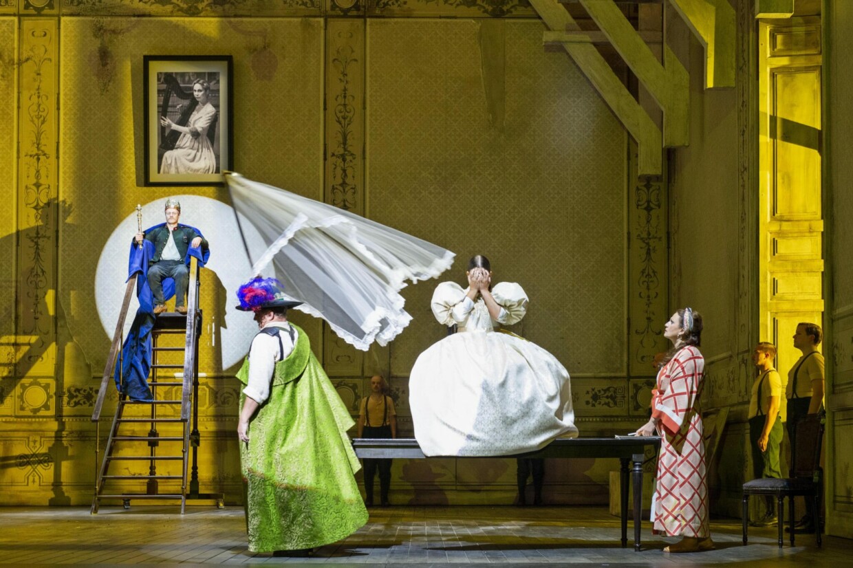 Szenenbild aus Franchettis „Asrael“ am Theater Bonn