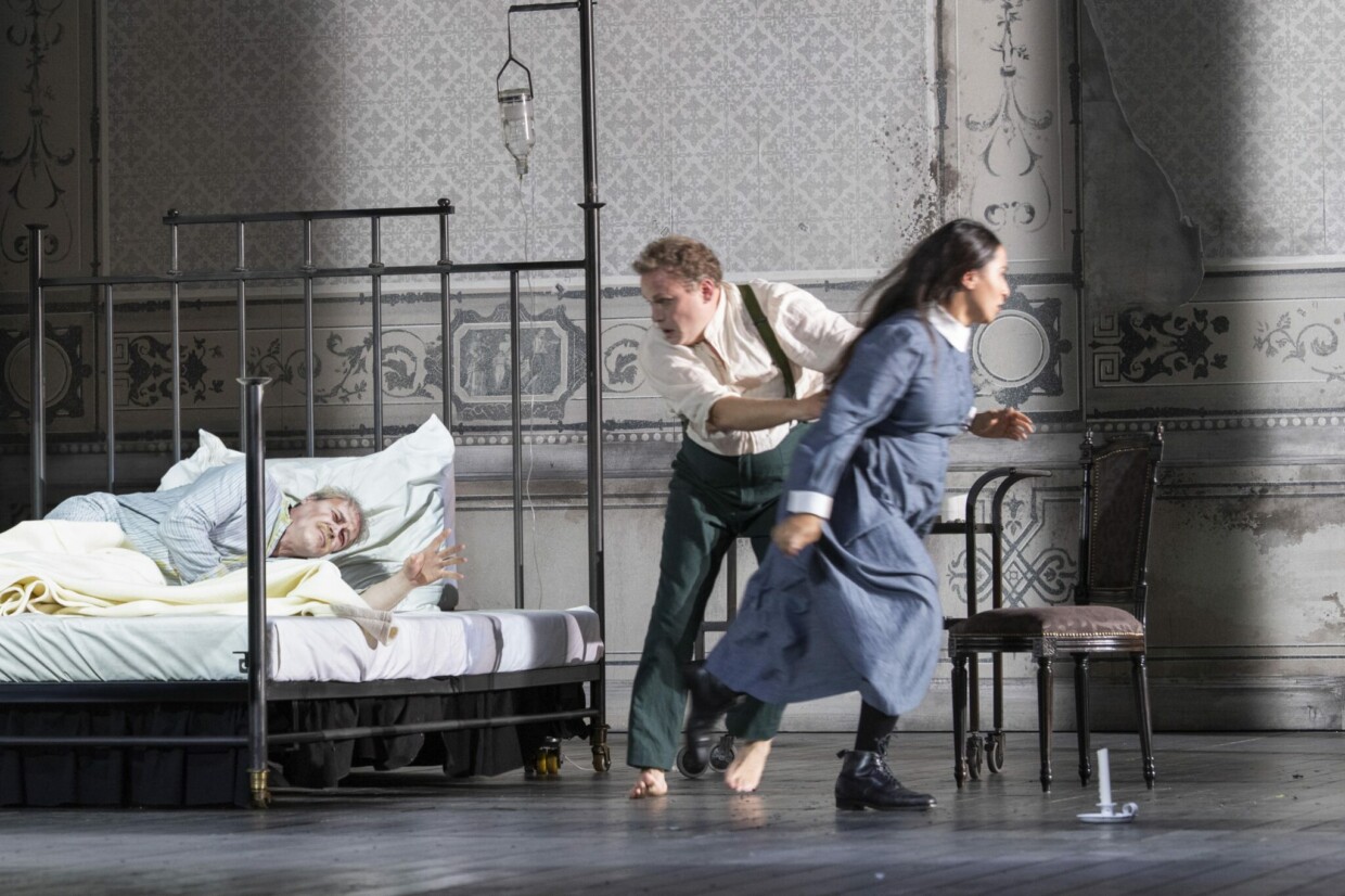 Szenenbild aus Franchettis „Asrael“ am Theater Bonn