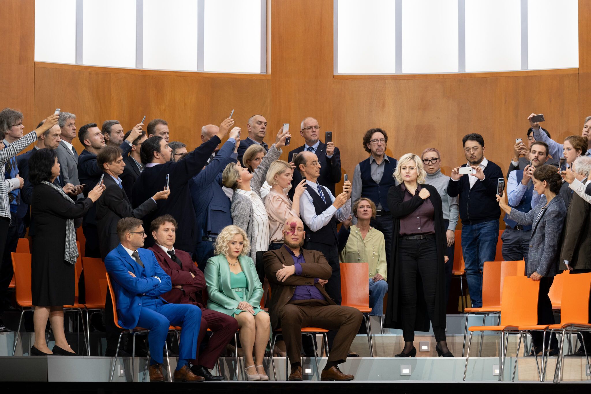 Szenenbild aus „Götterdämmerung“ an der Staatsoper Berlin