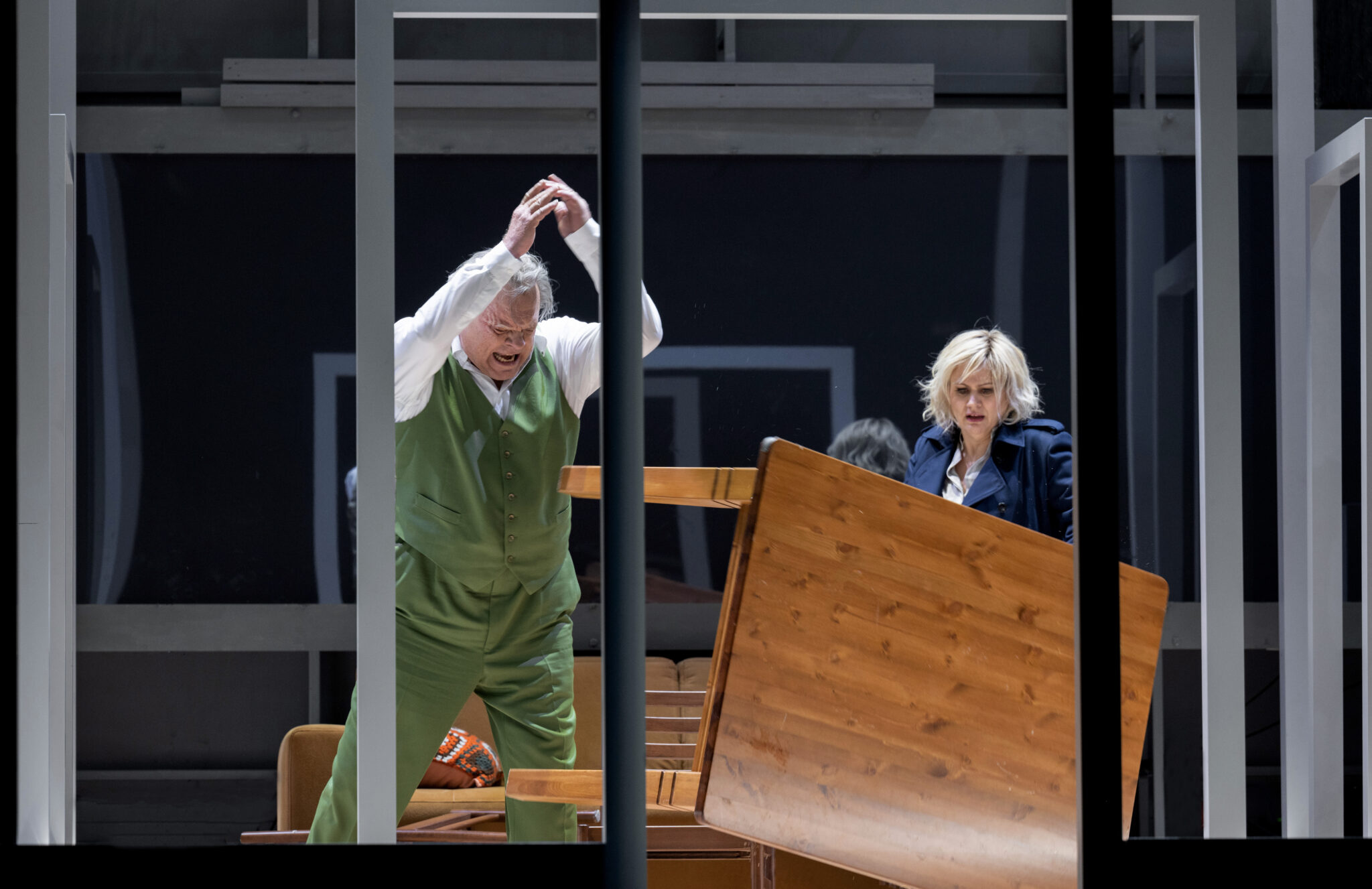 Szenenbild aus „Die Walküre“ an der Staatsoper Berlin