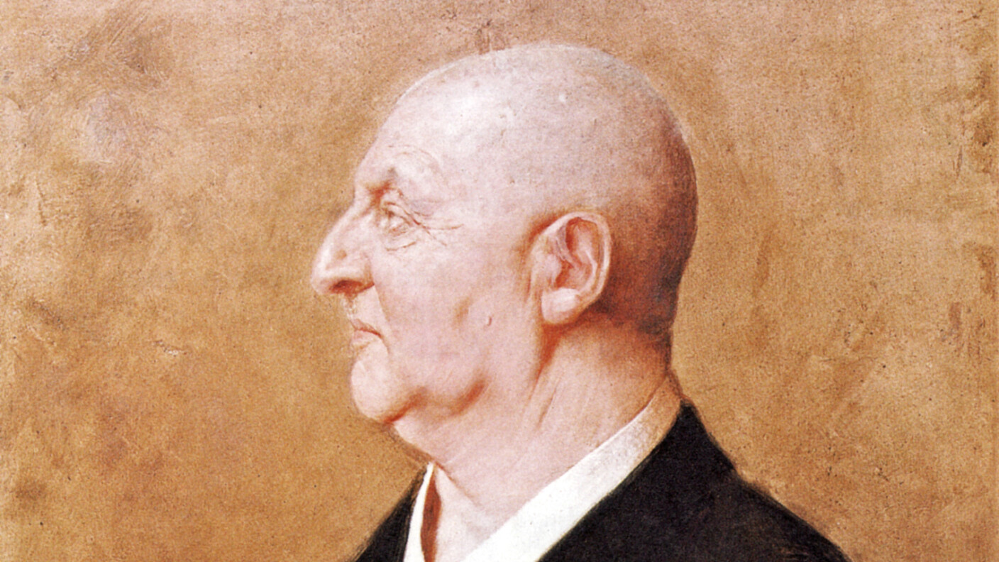 Anton Bruckner, Gemälde von Hermann von Kaulbach, 1895