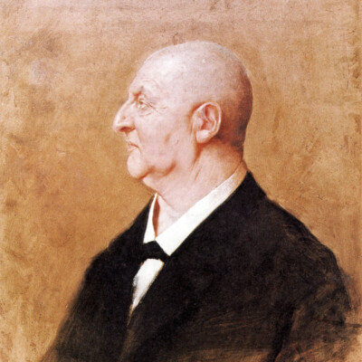 Anton Bruckner, Gemälde von Hermann von Kaulbach, 1895