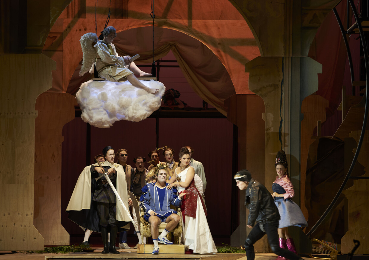 Szenenbild aus „Il Giustino“ an der Staatsoper Unter den Linden