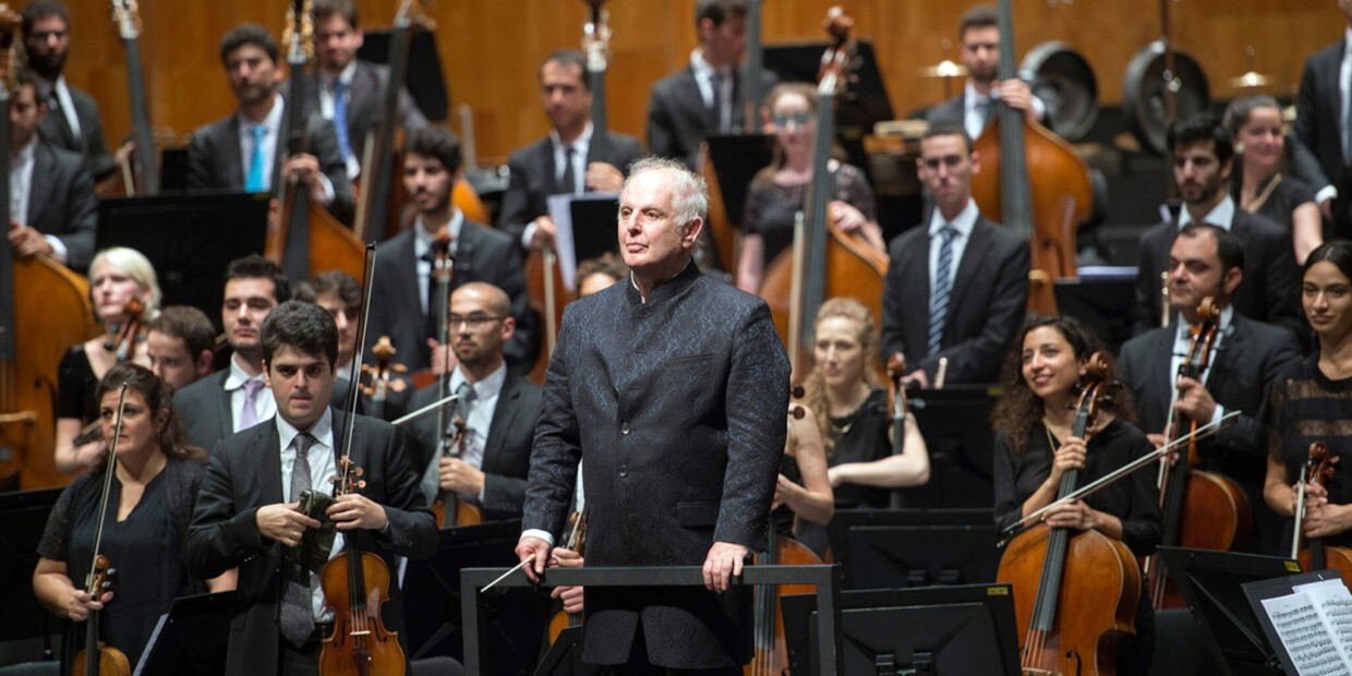 Daniel Barenboim und das West-Eastern Divan Orchester in Ramallah