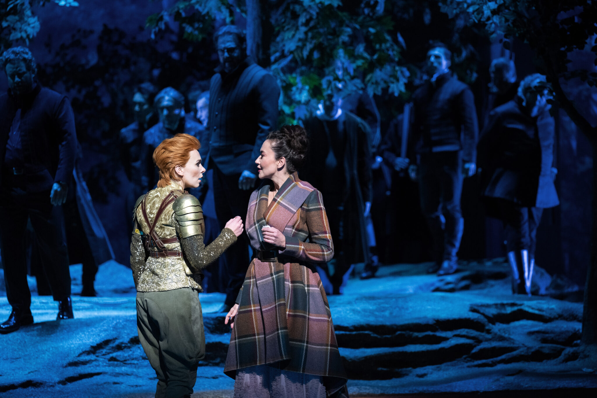 Szenenbild aus Donizettis „Maria Stuarda“ am Grand Théâtre de Genève