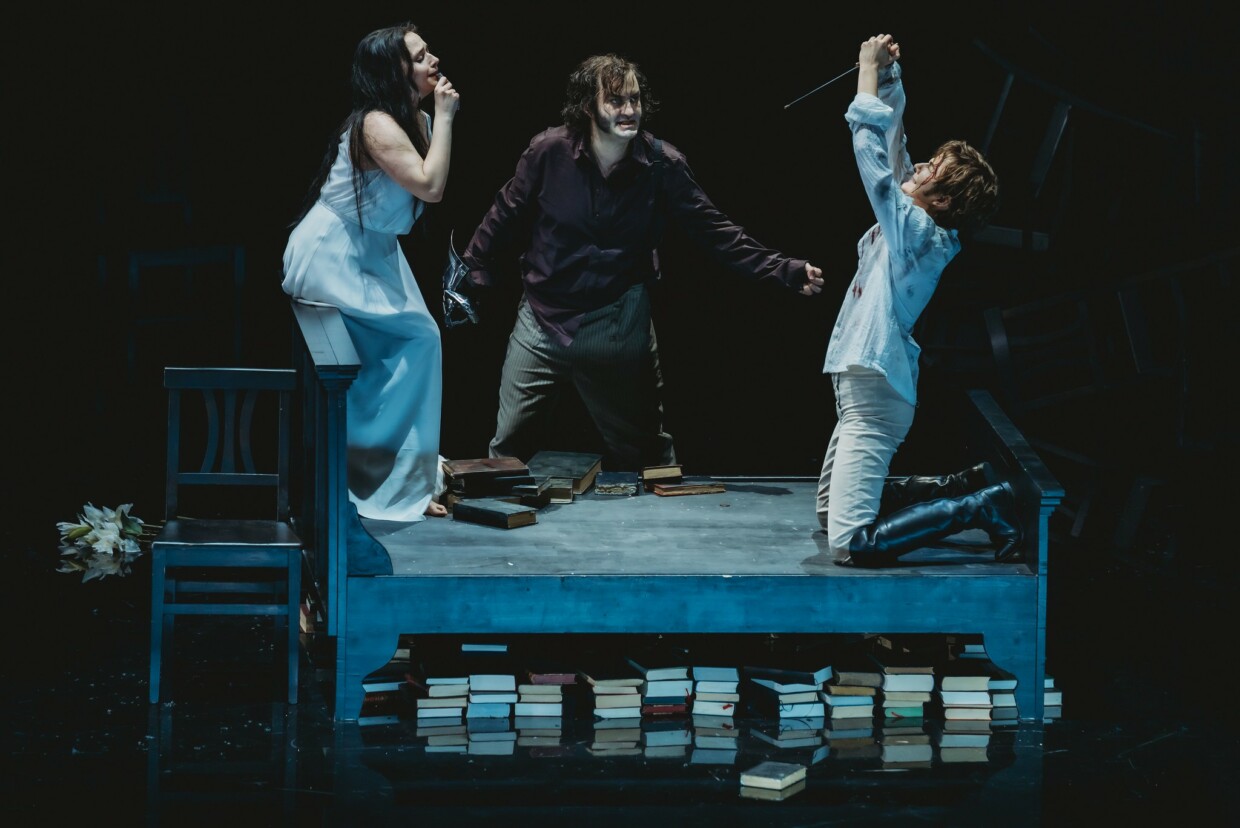 Szenenbild aus „Francesca da Rimini“ bei den Tiroler Festspielen Erl