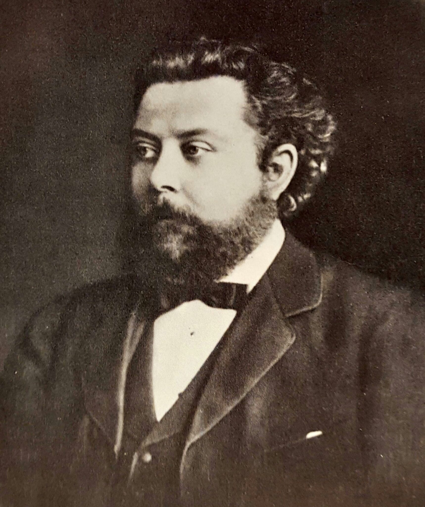 Porträt von Modest Mussorgski 1876