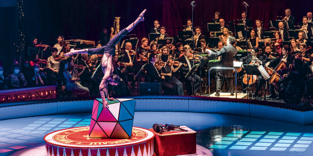 Seit fast einem Jahrzehnt gestalten das Deutsche Symphonie-Orchester Berlin und der Circus Roncalli ein gemeinsames Silvesterprogramm