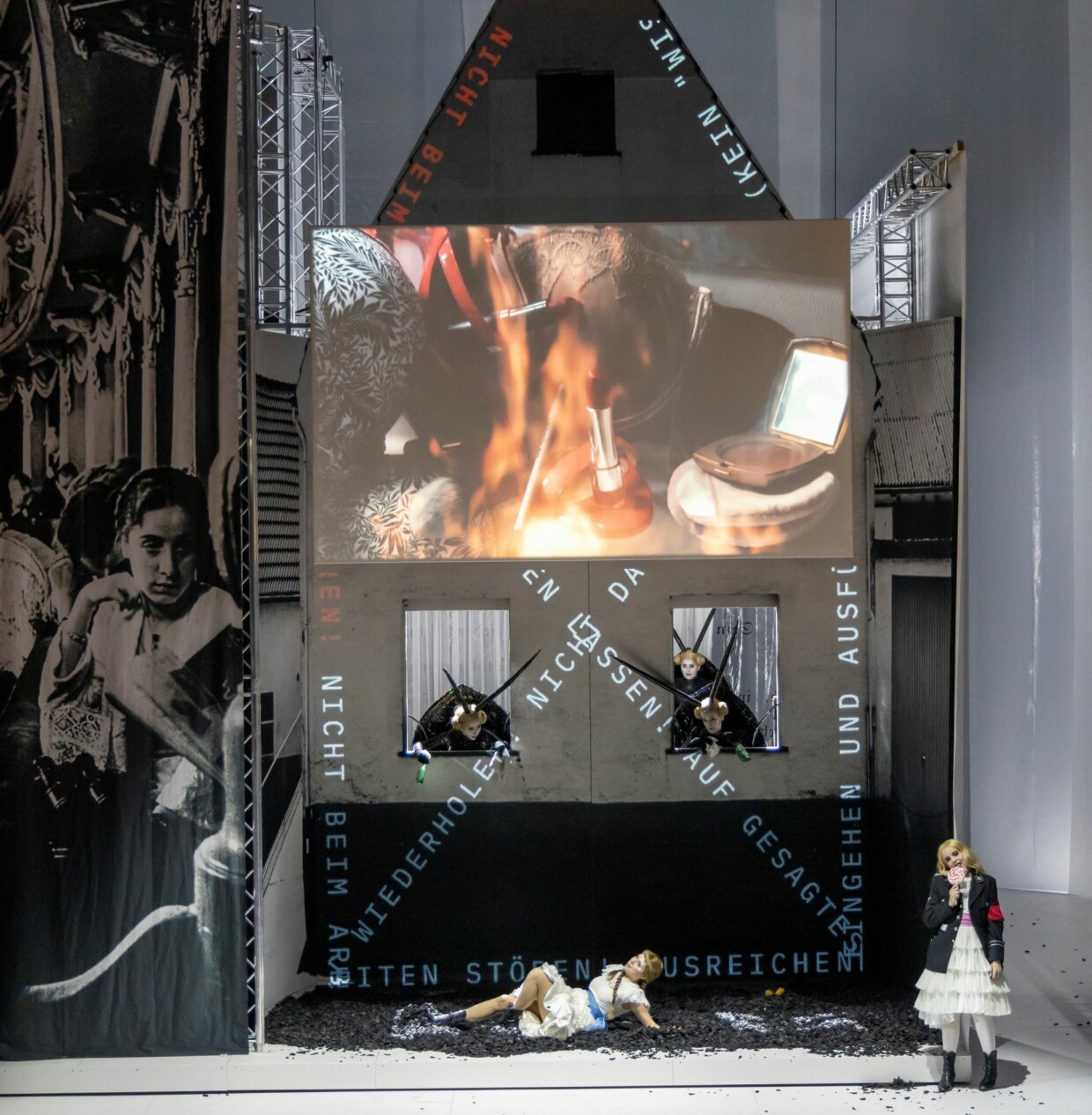 Szenenbild aus „Elektra“ am Theater Münster