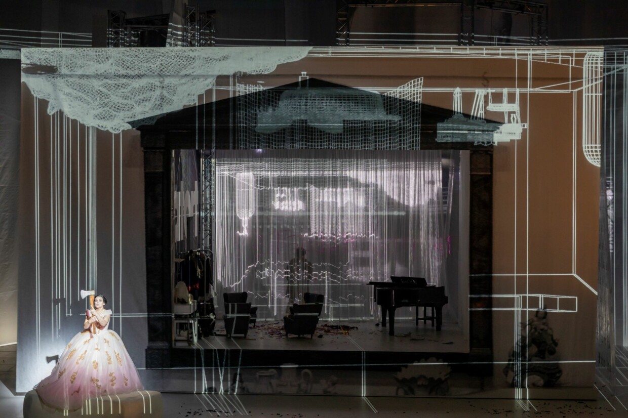 Szenenbild aus „Elektra“ am Theater Münster