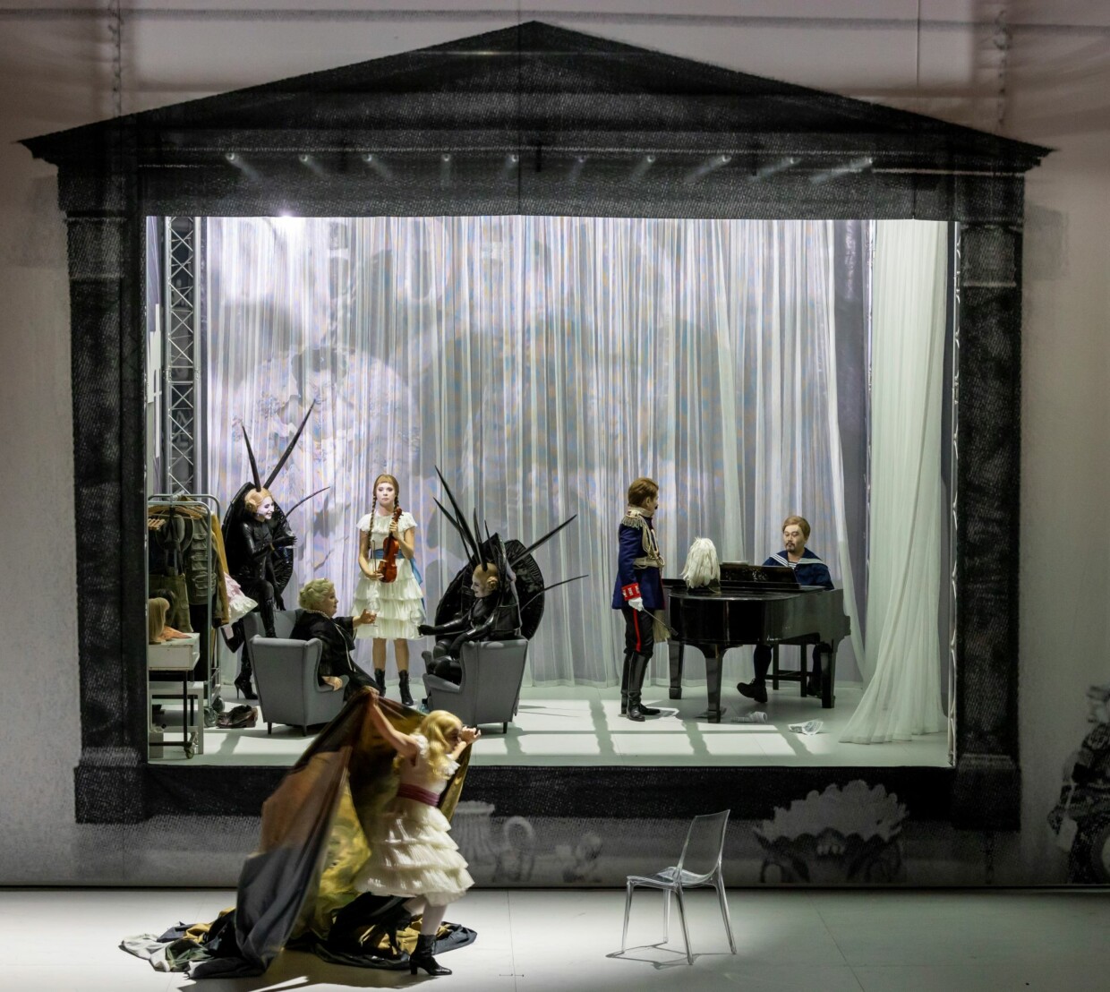 Szenenbild aus „Elektra“ am Theater Münster