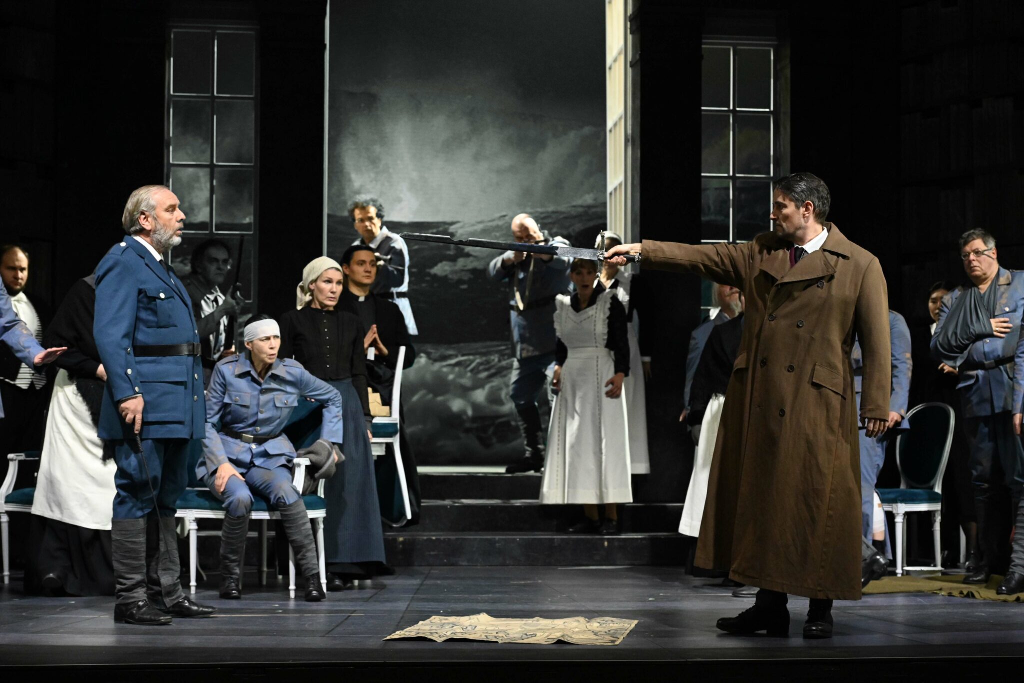 Szenenbild aus „La Légende de Tristan“ am Theater Ulm