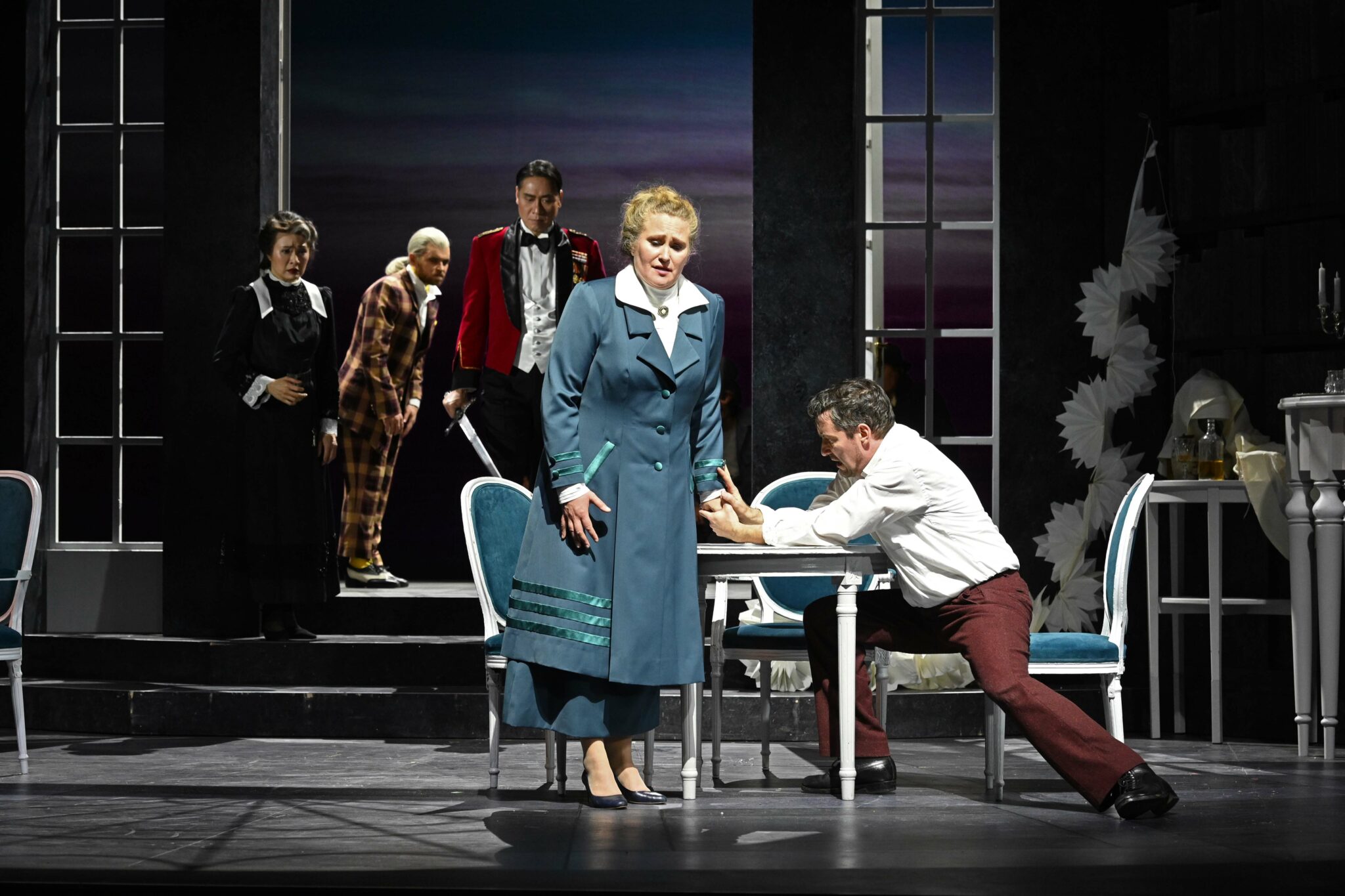 Szenenbild aus „La Légende de Tristan“ am Theater Ulm