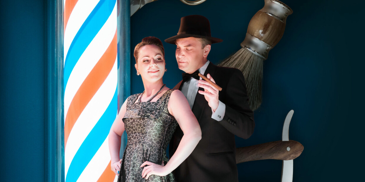 Figaro in der Welt der Mafiosi: Rossinis „Barbier von Sevilla" an der Hamburger Kammeroper