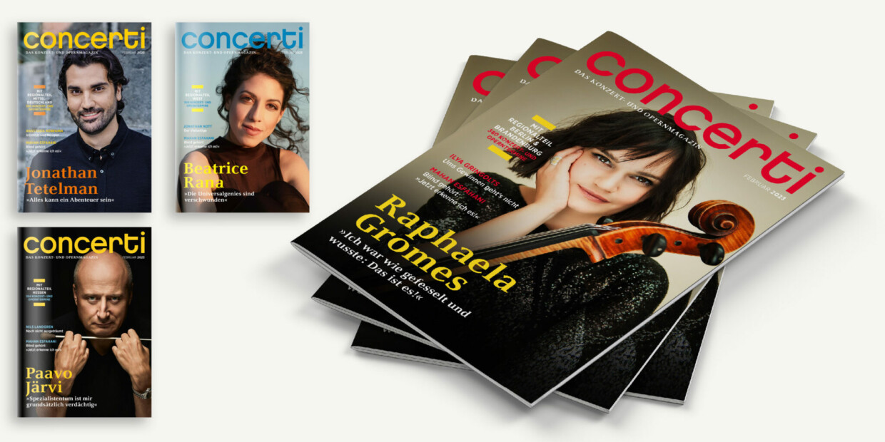 Druckfrisch: die concerti Februar-Ausgabe!