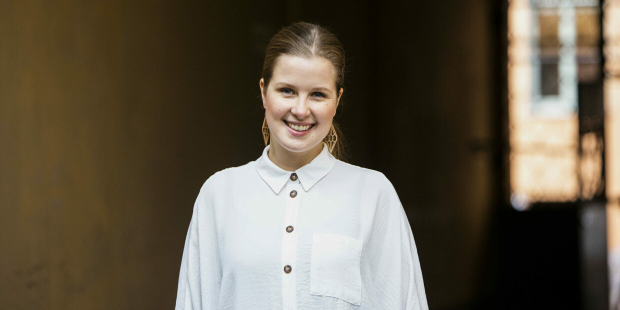 Ausdrucksstark: die 28-jährige finnische Dirigentin Emilia Hoving