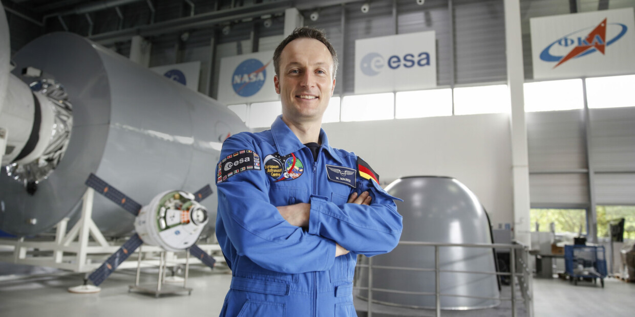 Spricht aus eigener Erfahrung: Astronaut Matthias Maurer
