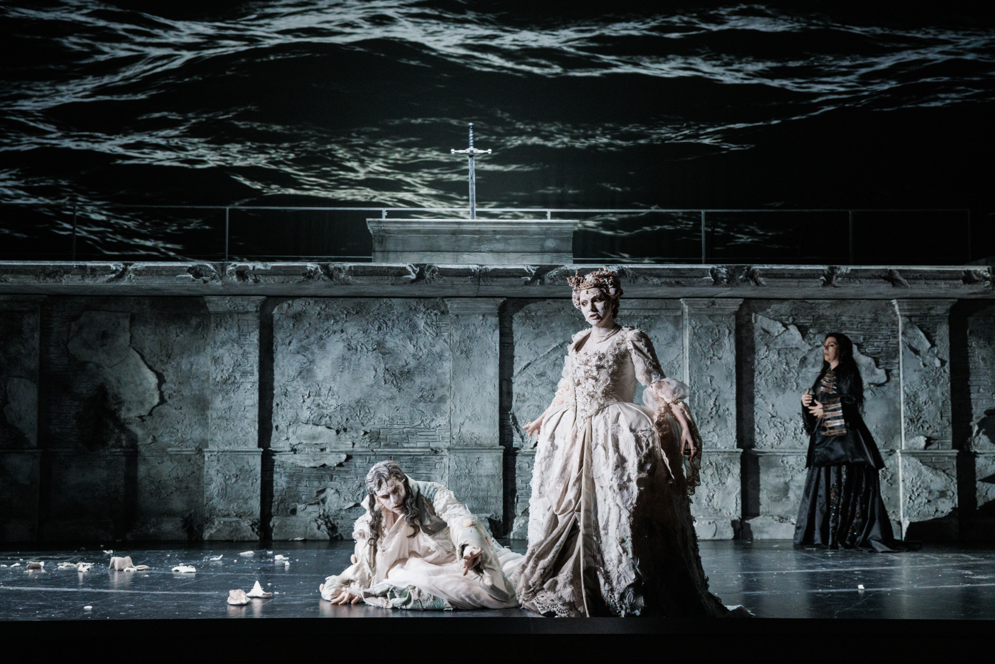 Szenenbild aus Händels „Ottone, re di Germania“ bei den Händel-Festspielen Karlsruhe