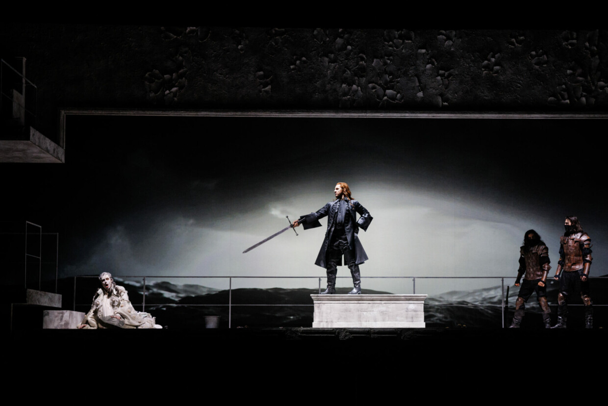 Szenenbild aus Händels „Ottone, re di Germania“ bei den Händel-Festspielen Karlsruhe