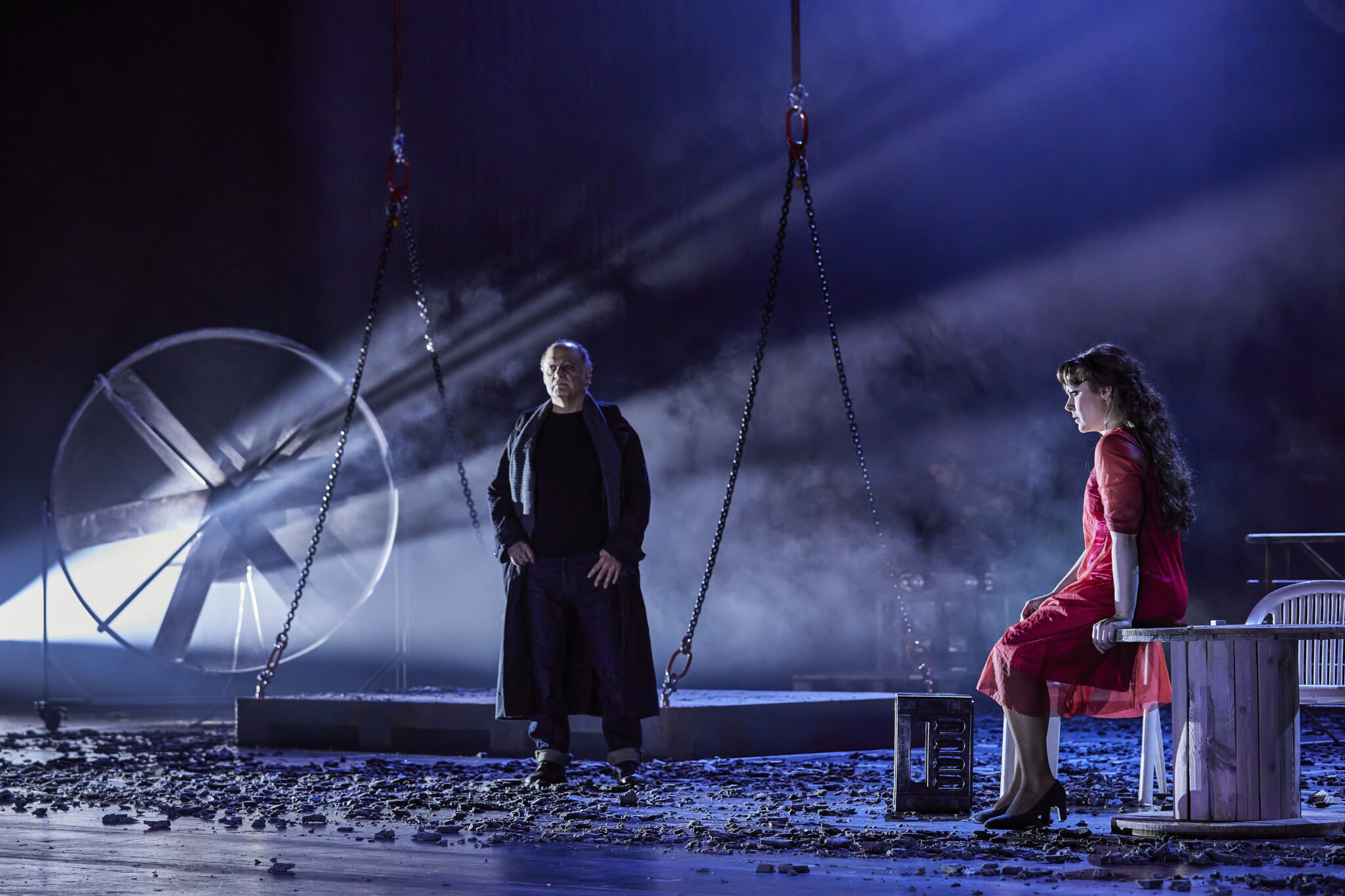 Szenenbild aus „Il trittico“ an der Hamburgischen Staatsoper