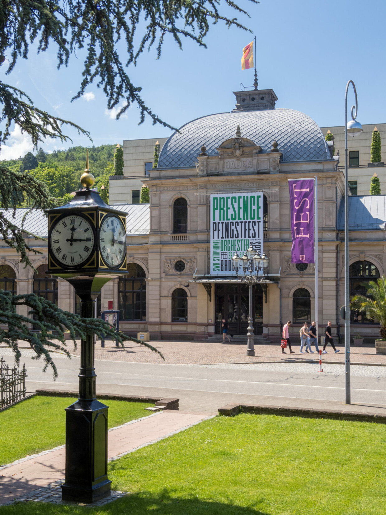 Einst vor dem Ruin, heute in voller Blüte: Festspielhaus Baden-Baden