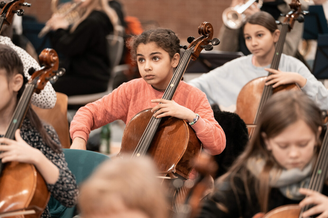 Im „Musaik e.V.“ lernen die Kinder auch das echte Konzertleben kennen