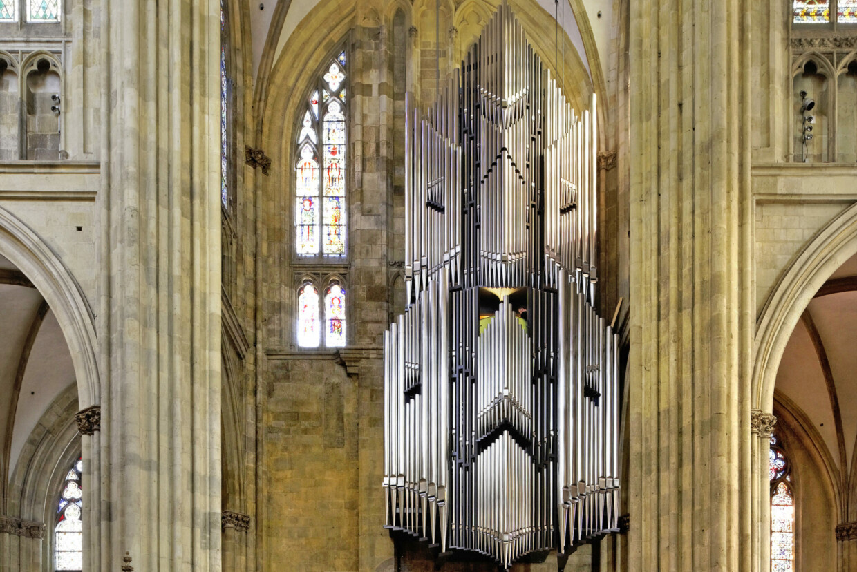 Optisches und akustisches Juwel: die Regensburger Domorgel