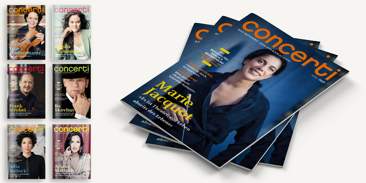Druckfrisch: die concerti April-Ausgabe!