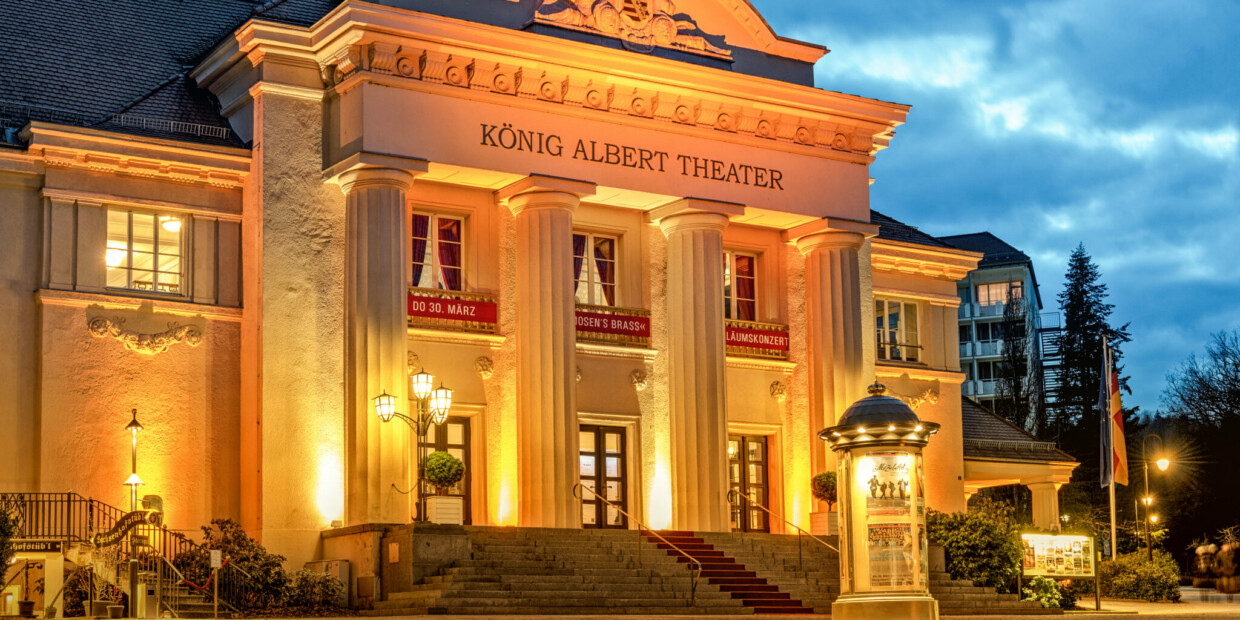 Das König Albert Theater ist Bad Elsters kulturelles Zentrum