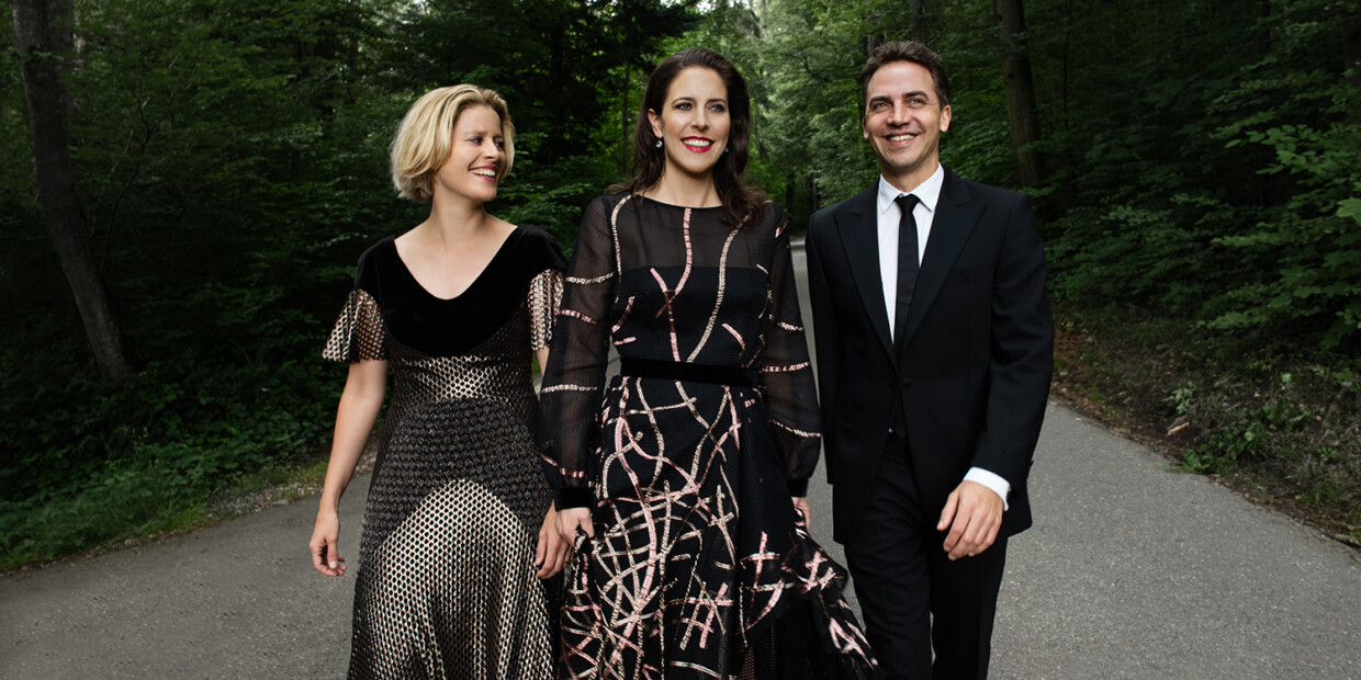 Sängerin Sonja Leutwyler, Geigerin Astrid Leutwyler und Pianist Benjamin Engeli lüften Geheimnisse des Kunstlieds