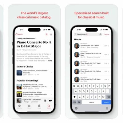 Brandneue App: Apple Music Classical