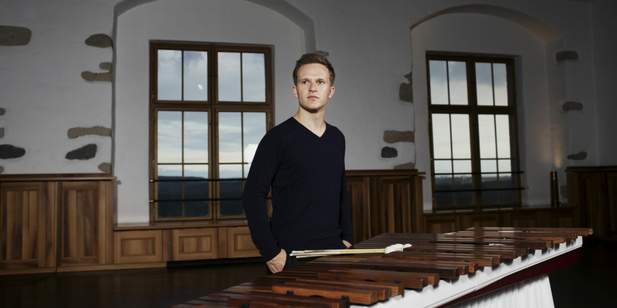 Christoph Sietzen hat das Schlagwerk „von den melodischen Instrumenten her“ gelernt