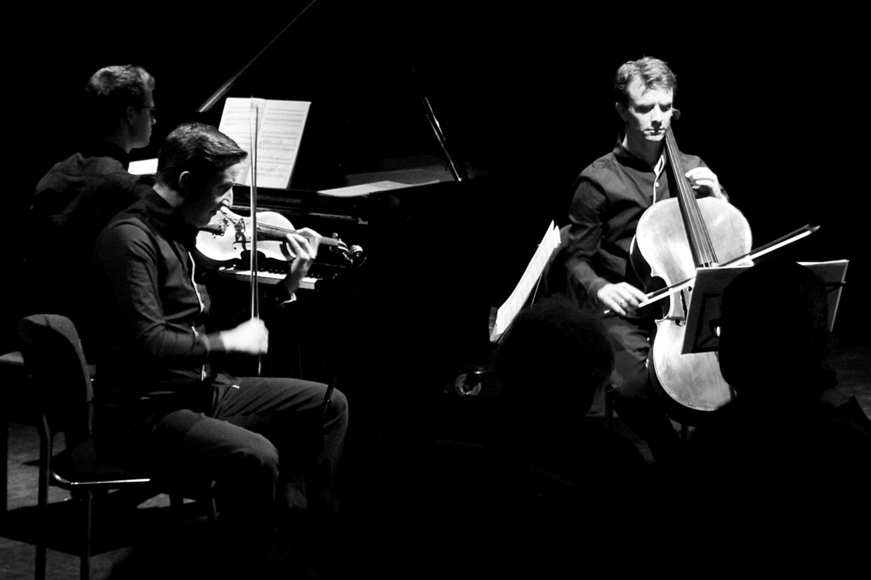 Haben 2016 das Festival „Klanggrenzen“ in Coburg gegründet: Aramis Trio