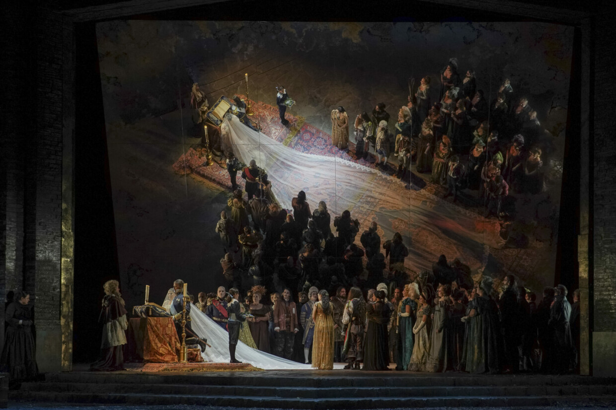Szenenbild aus „Medea“ an der Greek National Opera