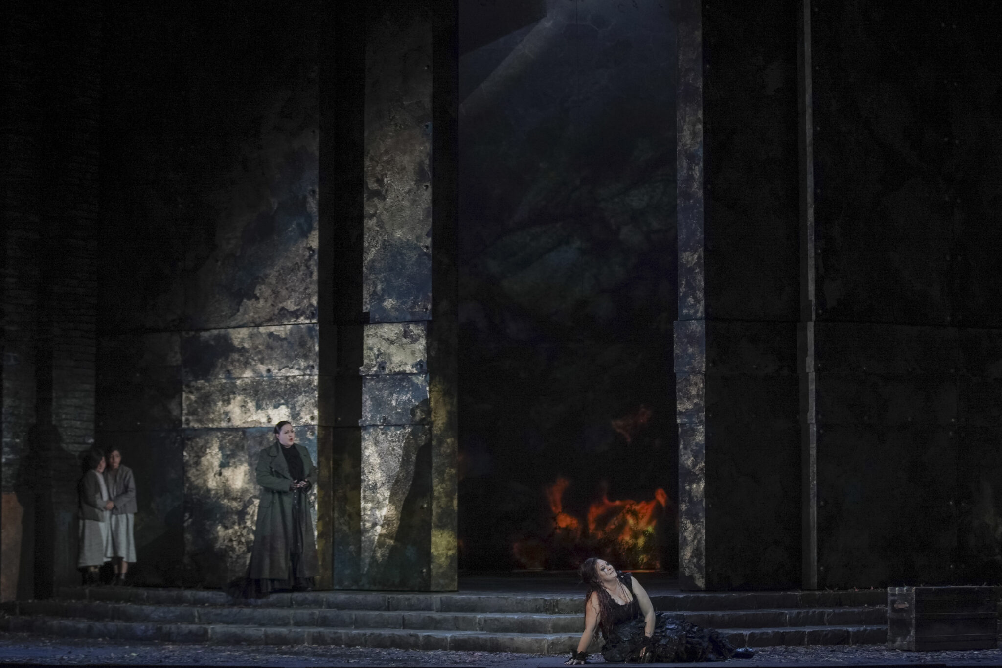 Szenenbild aus „Medea“ an der Greek National Opera