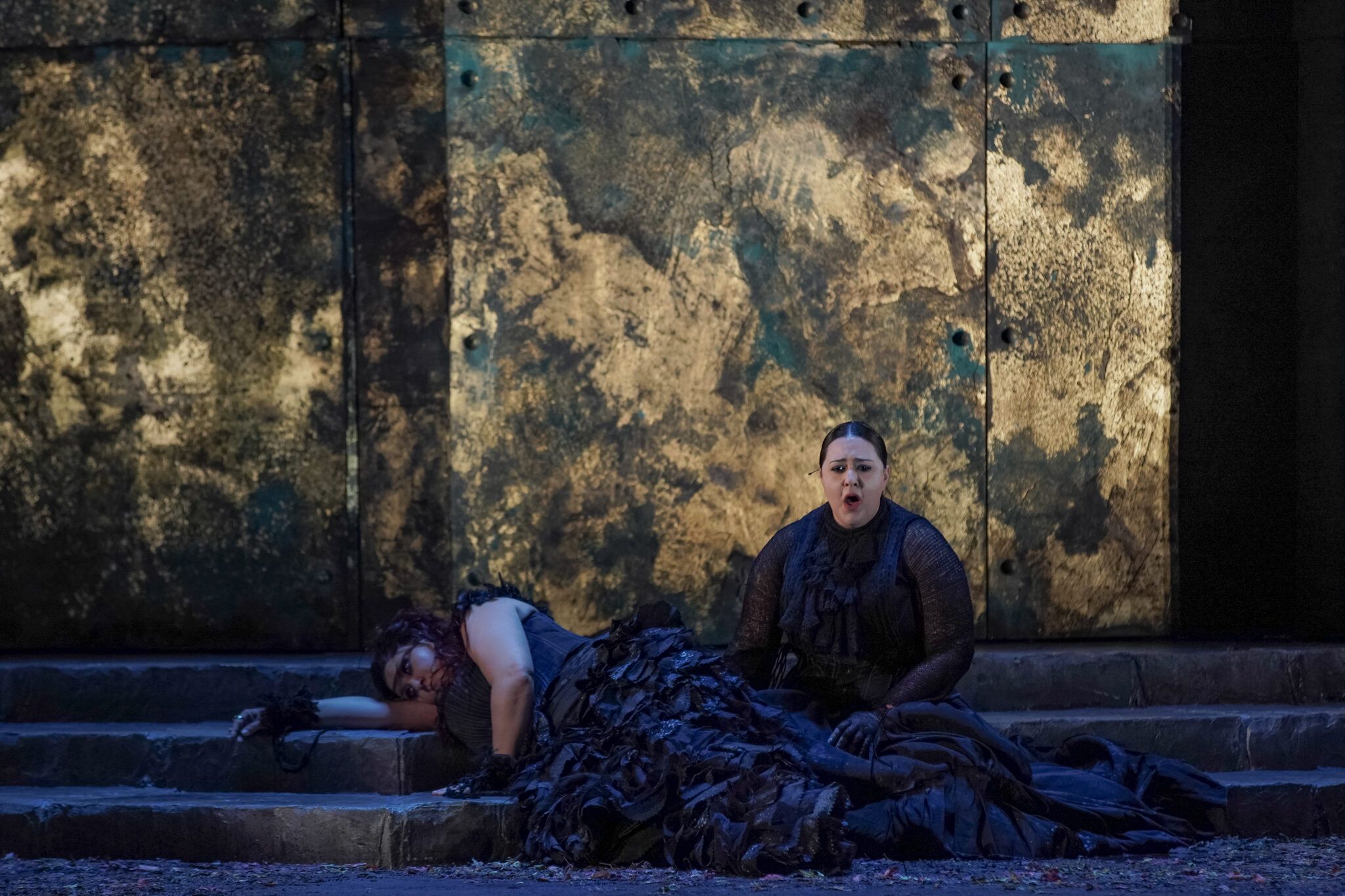 Szenenbild aus „Medea“ an der Greek National Opera