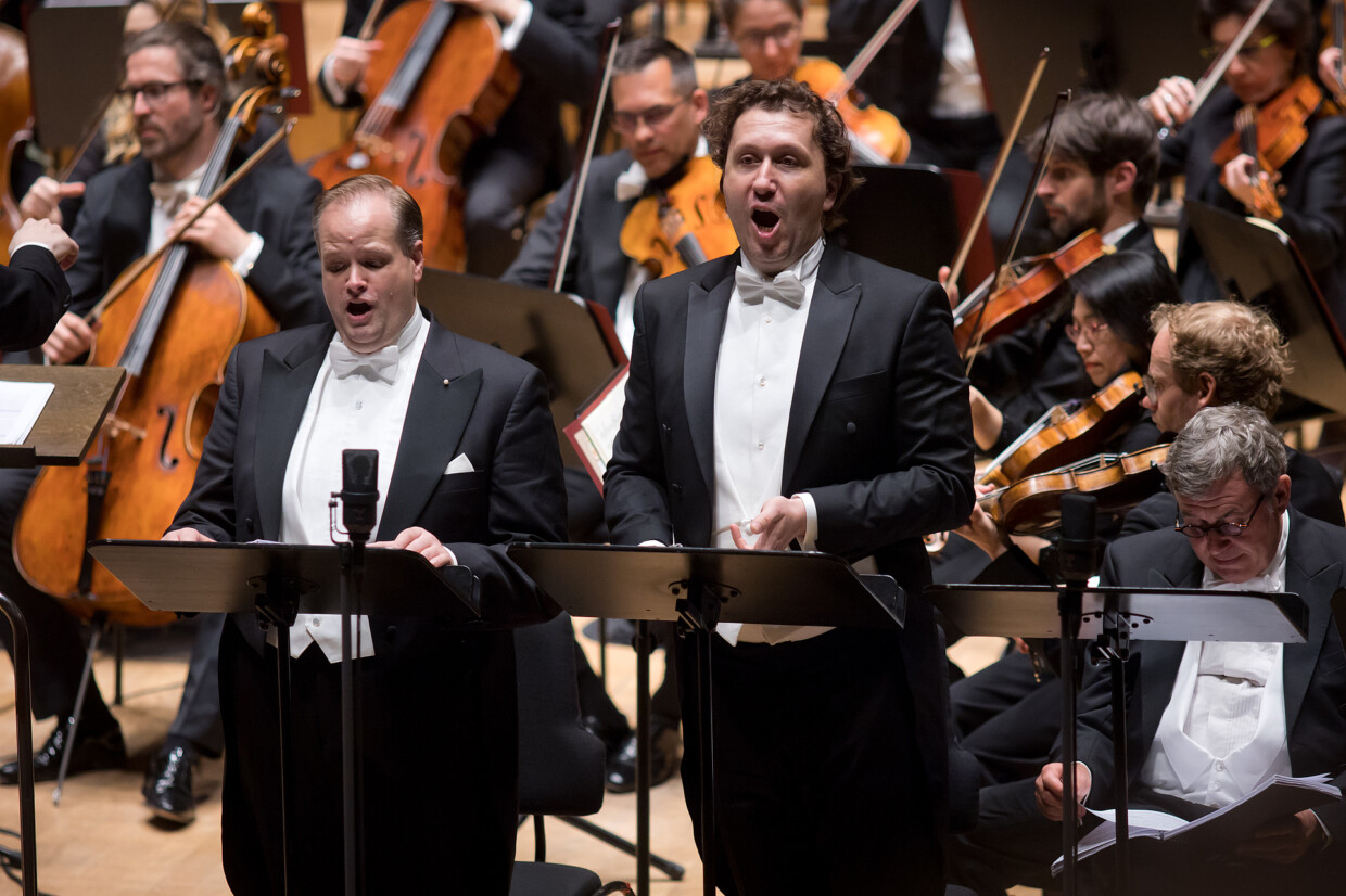 Benjamun Bruns und Krešimir Stražanac in „Die drei Pintos“
