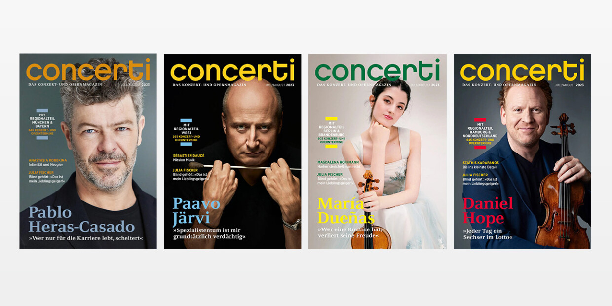 Druckfrisch: die concerti Sommer-Ausgabe!