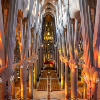 In diesem Jahr reisten die Berliner Philharmoniker für ihr Europakonzert in die Sagrada Familia nach Barcelona.