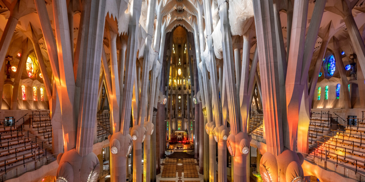 In diesem Jahr reisten die Berliner Philharmoniker für ihr Europakonzert in die Sagrada Familia nach Barcelona.