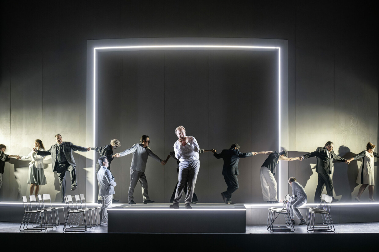 Szenenbild aus „Wozzeck“ am Theater Chemnitz