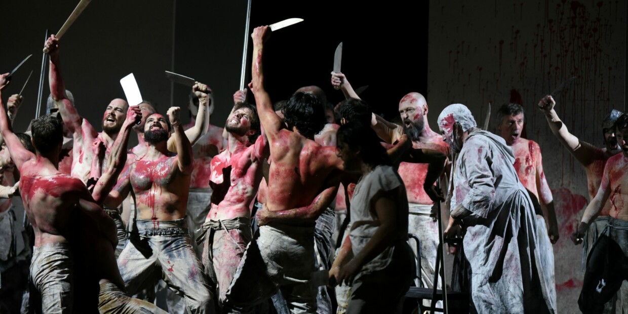 Die blutigen Einlagen erheitern das Publikum: Verdis „Ernani“ bei den Bregenzer Festspielen
