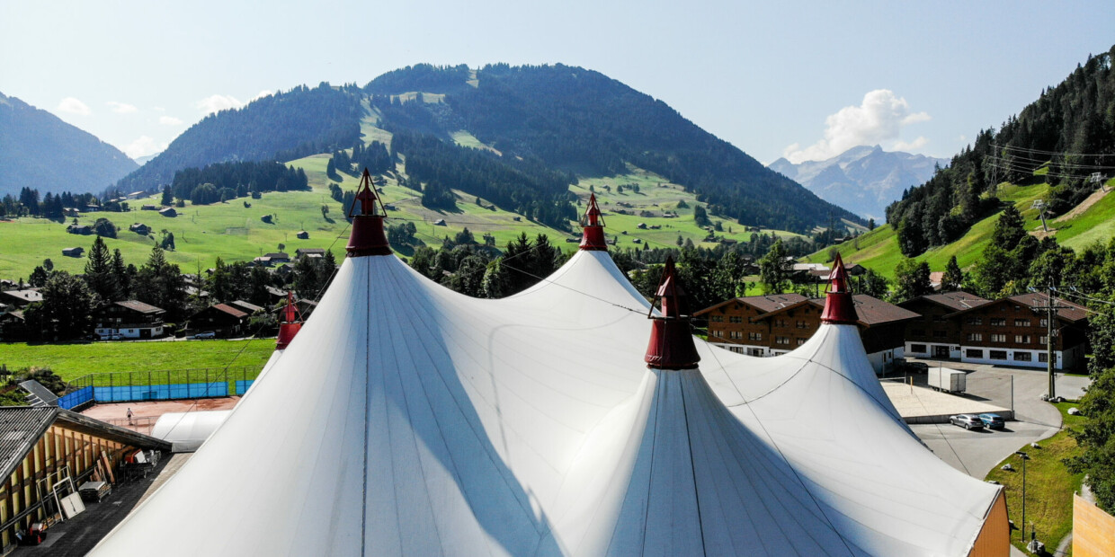Festivalzelt Gstaad