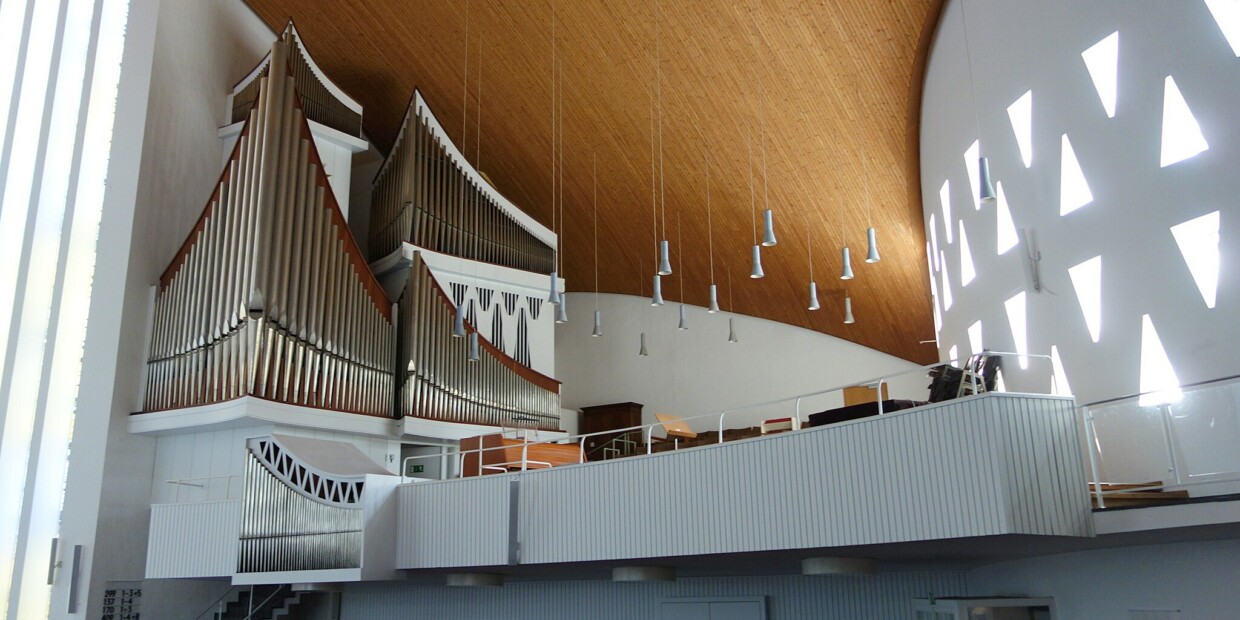 Voluminöser Sound aus über 7.000 Pfeifen: die neue Hyper-Organ in der Hamburger Hauptkirche St. Nikolai