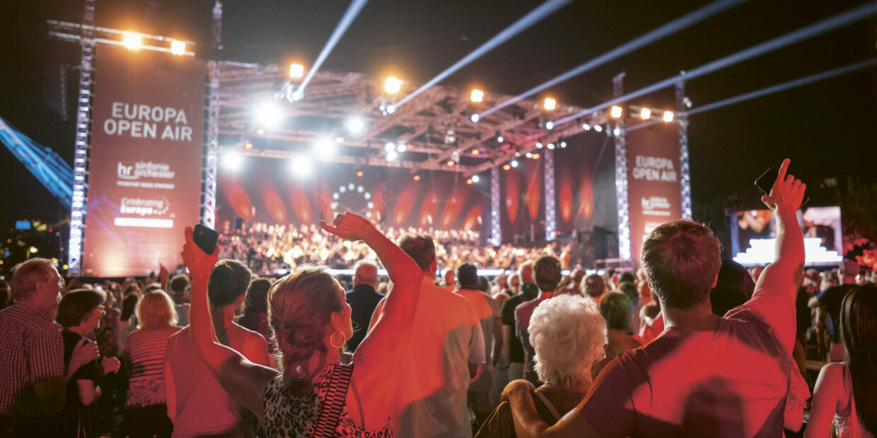 Das hr-Sinfonieorchester startet mit dem Europa Open Air in die neue Spielzeit