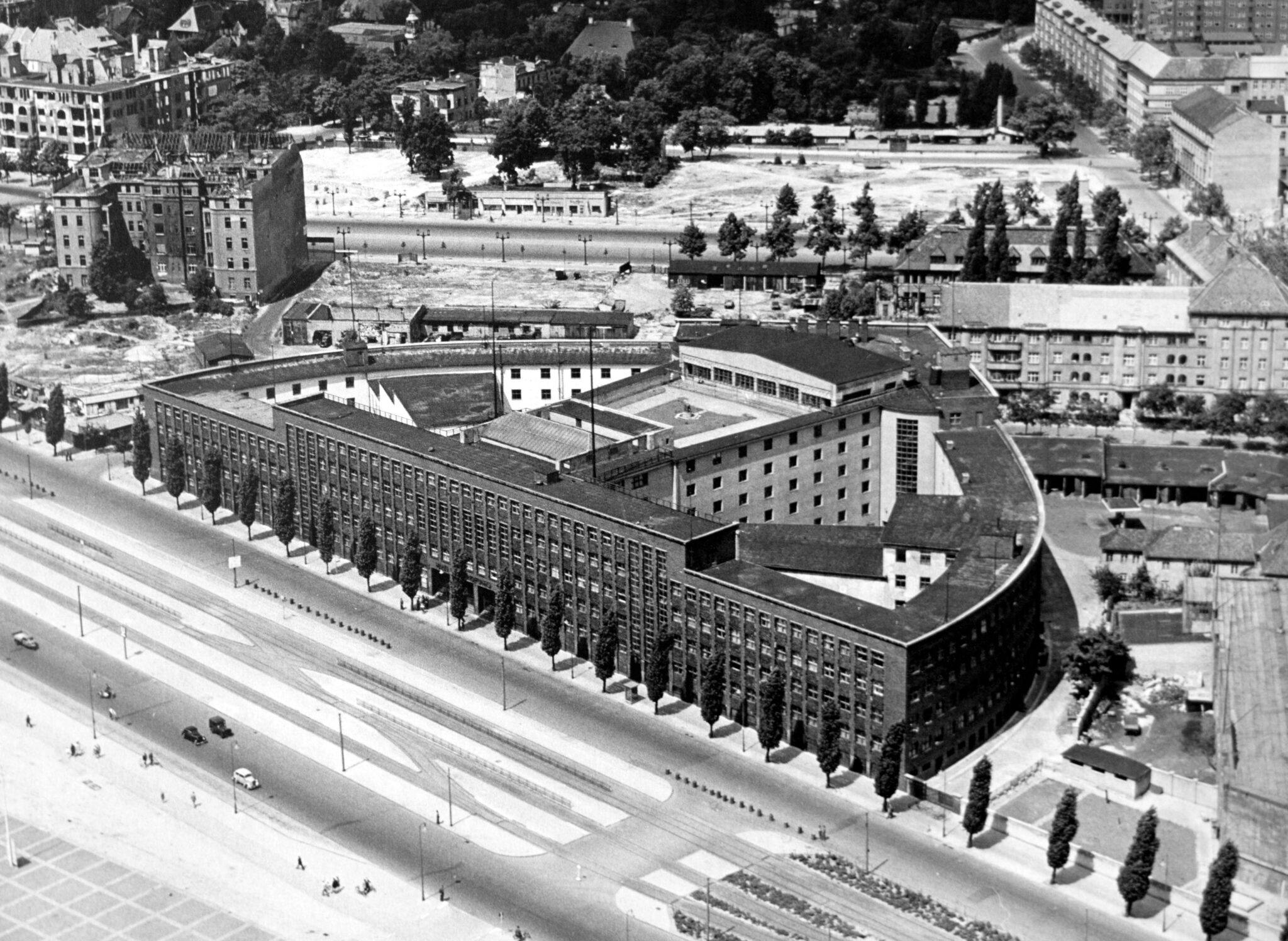 Das fertiggestellte Haus des Rundfunks 1932