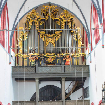 Auch für die Augen ein Genuss: Wagner-Orgel im Dom St. Peter und Paul